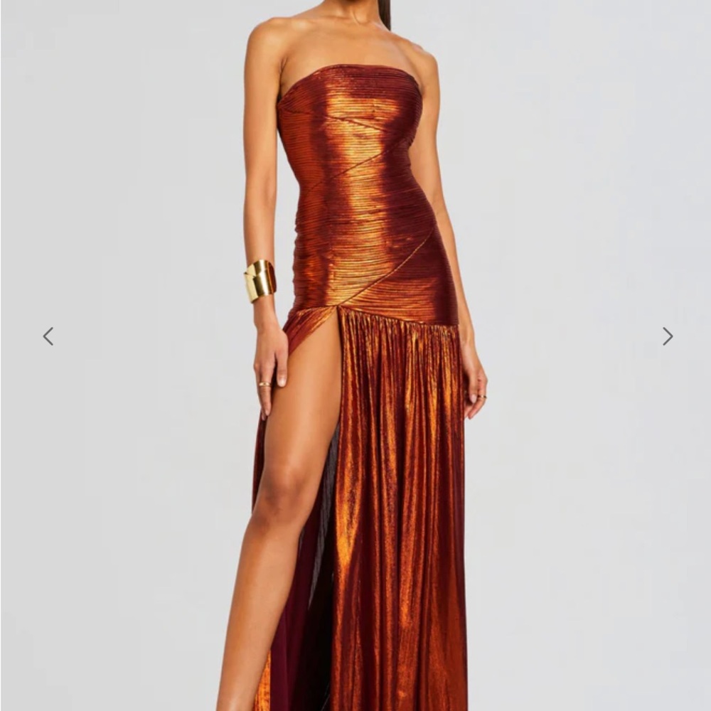 Retrofete Strapless Santal Dress [Small-Medium]